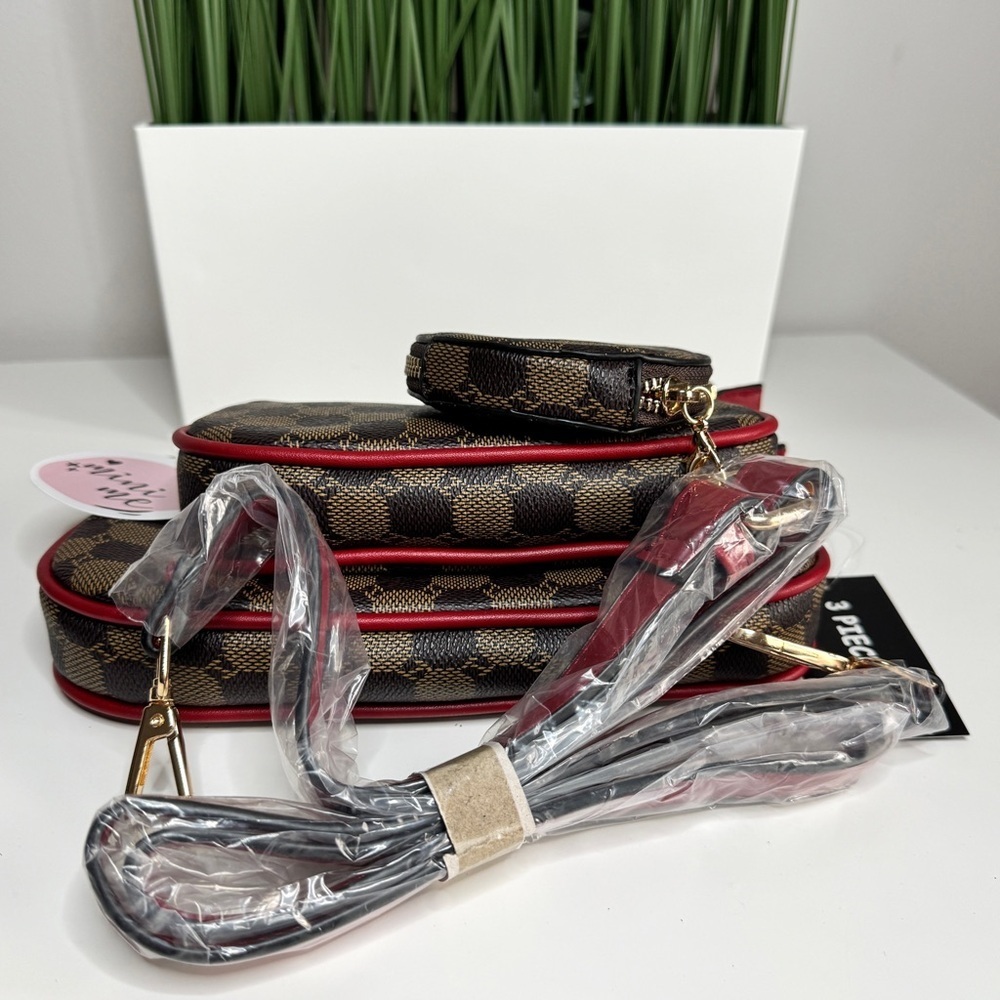 Stylish Women's Bag Set 3pc - Picture 3 of 8